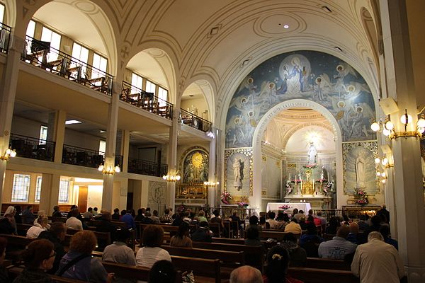 The Chapel of Our Lady of the Miraculous Medal is located in Rue du Bac, Paris