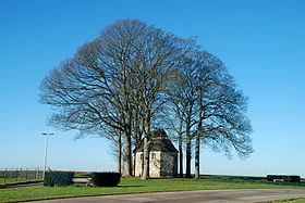 La chapelle vue de l'est