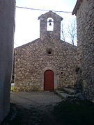 La façade de la chapelle.