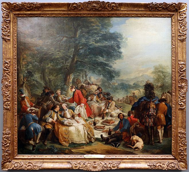 File:Charles André van Loo, fermata durante la caccia, 1737, 01.jpg