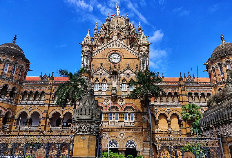 File:Chatrapati Shivaji Maharaj terminus. Mumbai. Maharashtra.jpg