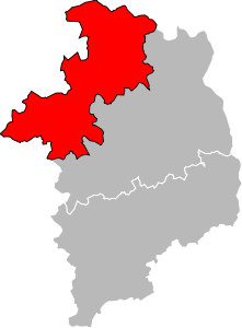 Arrondissement di Vierzon – Localizzazione