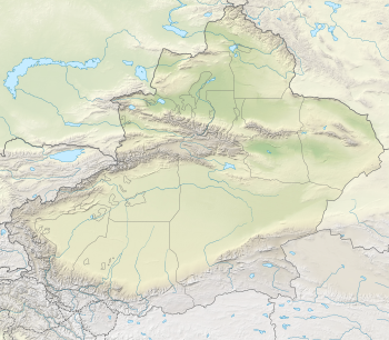 Yakub Beg is located in Xinjiang