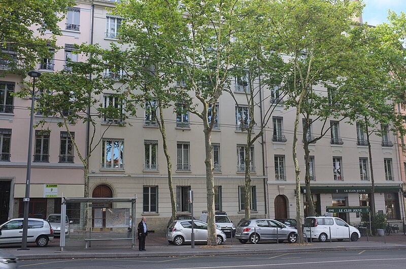 File:Chomel Augustin immeuble Bld Croix Rousse n32 et 34.jpg