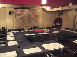 File Churchill War Rooms Meeting Room Jpg Wikimedia Commons