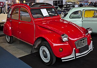 Citroën 2CV Small car manufactured by Citroën from 1948 to 1990