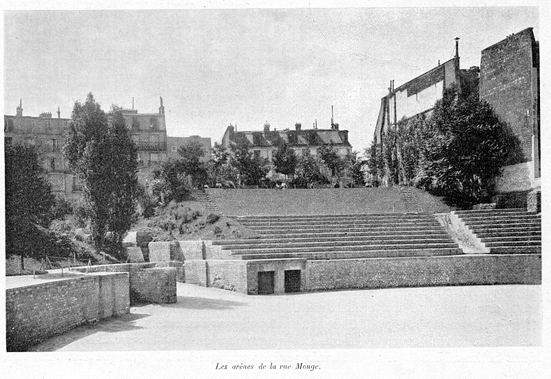 File:Clément Maurice Paris en plein air, BUC, 1897,183 Les arènes de la rue Monge.jpg