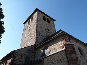 Clocher de l'église Saint-Julien (Agen-d'Aveyron).jpg