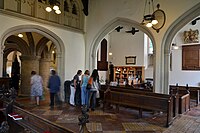 The nave (foreground) and north aisle (background right)