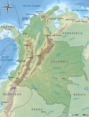 Lijst van kreeftachtigen in Colombia