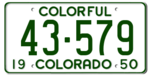 File:1958 Colorado license plate 6 N 824.jpg - Wikipedia