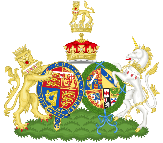 File:Combined Coat of Arms of Henry and Alice, the Duke and Duchess of Gloucester.svg