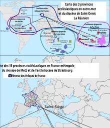 Conference episcopal in France.svg