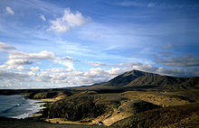 Playas de Papagayo y macizos de los Ajaches, al sur de la isla