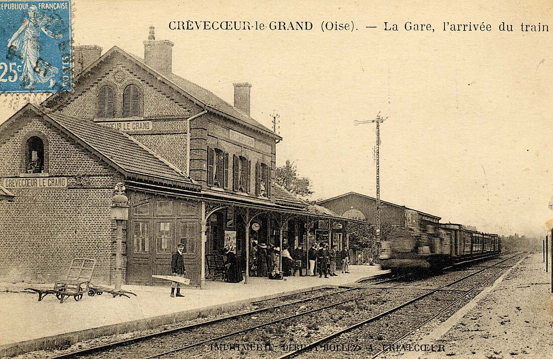 Station Crèvecœur-le-Grand