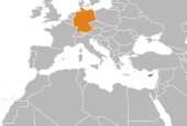 Cypern och Tyskland har ambassader hos varandra.