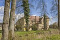 * Nomination Eyrichshof castle near Ebern, view from west --Plozessor 05:37, 7 November 2023 (UTC) * Promotion Vertical correction needed.--Famberhorst 06:08, 7 November 2023 (UTC)  Support Good quality. --Johann Jaritz 06:09, 7 November 2023 (UTC)