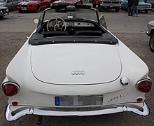 Der Auto Union 1000 Spezial (kurz AU 1000 SP) Der  „Schmalspur-Thunderbird“ 220px-DKW_1000_SP_Bj_1963_55_PS_2_Takt_3_Zylinder_Heck