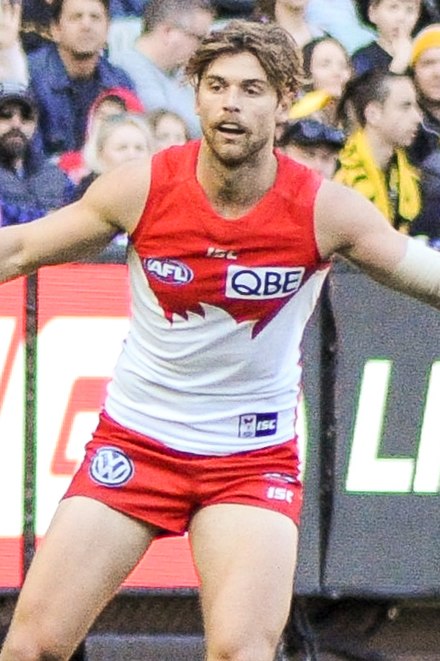 Dane Rampe, Sydney born and raised, has been a club captain since 2019