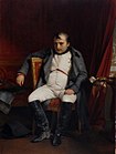 Napoléon abdiquant à Fontainebleau ("Napoleão abdicando em Fontainebleau"), 1845, The Royal Collection, London