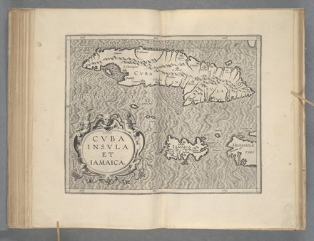 Map of Cuba by Cornelius Wytfliet in 1597 (National Library of Sweden)
