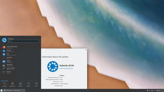 Kubuntu derivative of the Ubuntu operating system