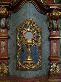 Detalhe do altar lateral oeste