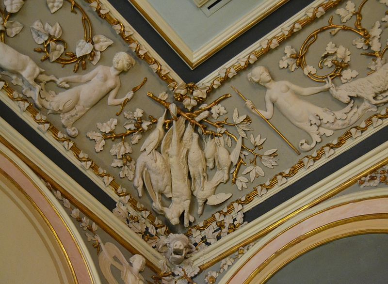 File:Detall del sostre del menjador del palau del marqués de Dosaigües, València.JPG