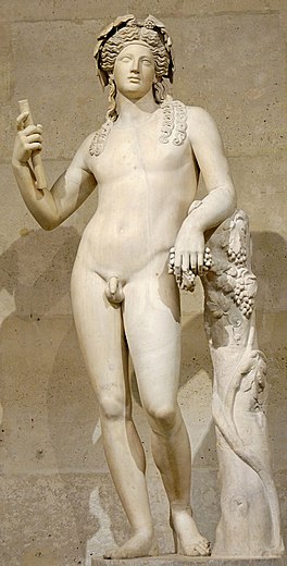 2e-iuwsk Romeinsk stânbyld fan Dionysus, te sjen yn it Louvre yn Parys.
