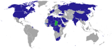Thumbnail for List of diplomatic missions of Chad