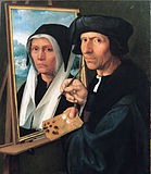 Dirck Jacobsz. Jacob Cornelisz. van Oostsanen painting his wife’s portrait label QS:Len,"Jacob Cornelisz. van Oostsanen painting his wife’s portrait" label QS:Lpl,"Jacob Cornelisz. van Oostsanen malujący portret żony" label QS:Lnl,"Jacob Cornelisz. van Oostsanen schildert het portret van zijn vrouw" . circa 1550 date QS:P,+1550-00-00T00:00:00Z/9,P1480,Q5727902 .