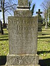 Dobbertin monastery cemetery tombstone Asta von Blücher row 5 place 2 2012-03-23 ​​146.JPG