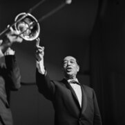 Photograph of Duke Ellington performing