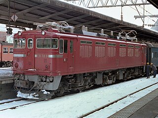 JNR Class ED78 Class of 14 Japanese electric locomotives