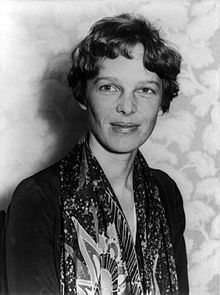 Earhard (pictured) arrived at the airport and called it one of the most advanced on the east coast Earhart.jpg