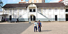 St Jean Bosco school in Douala. Ecole St jean bosco.JPG