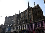 Edinburgh - Edinburgh, Victoria Terrace With Pavement, Railings, Lamps And Steps - 20140421171006.jpg