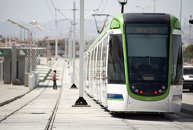 The light rail in Tunis, Tunisia, was the first light rail system in Africa.