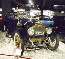 A 1913 Empire model 31 "Little Aristocrat", a five-seat tourer at the Haynes International Motor Museum in the UK. Empire Model 31 1913 (3).JPG