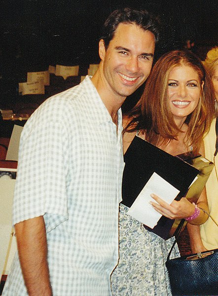 Eric McCormack and Debra Messing in 1999