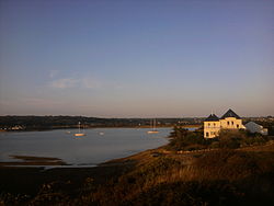 Vue de l'estuaire de la Gerfleur