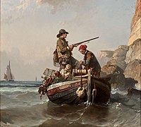 La chasse aux guillemots, private collection