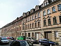 Apartment building in closed development