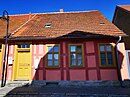 Residential building with farm building