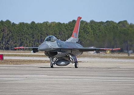 The first QF-16 target aircraft at Tyndall Air Force Base, 19 November 2012