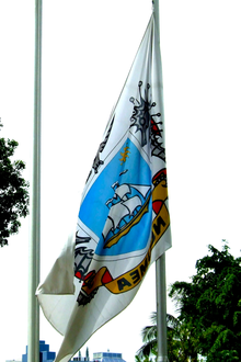 Le drapeau de la municipalité.