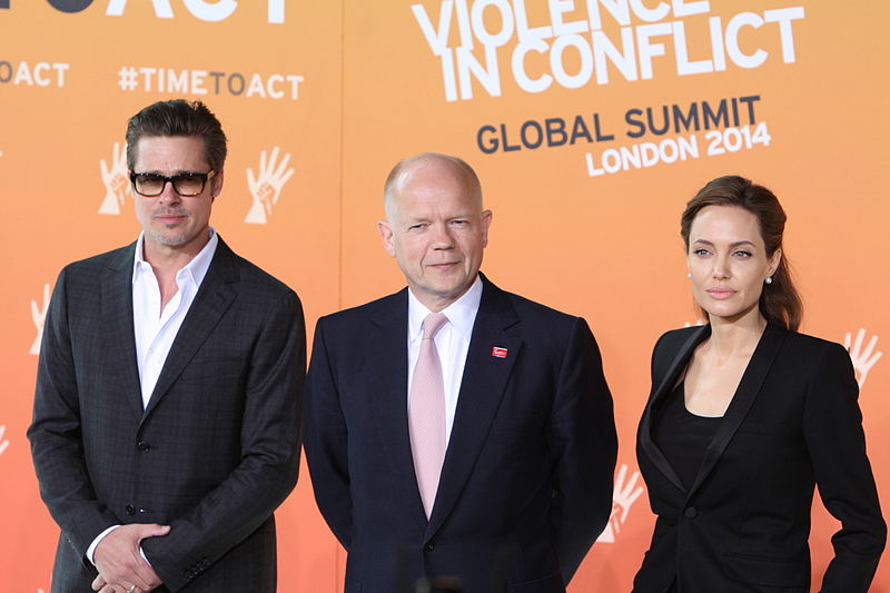 File:Foreign Secretary William Hague with UN Special Envoy Angelina Jolie and Brad Pitt June 2014.jpg