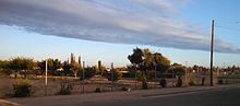 Another view from the street Forestiere Underground Gardens - side street view.JPG