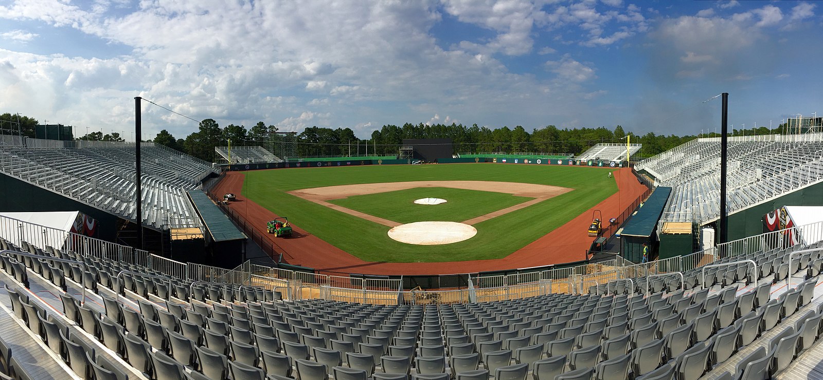 Fort Bragg Field, which was constructed by MLB and the MLBPA,will have a ca...