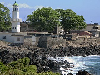 Foumbouni Town in the Comoros